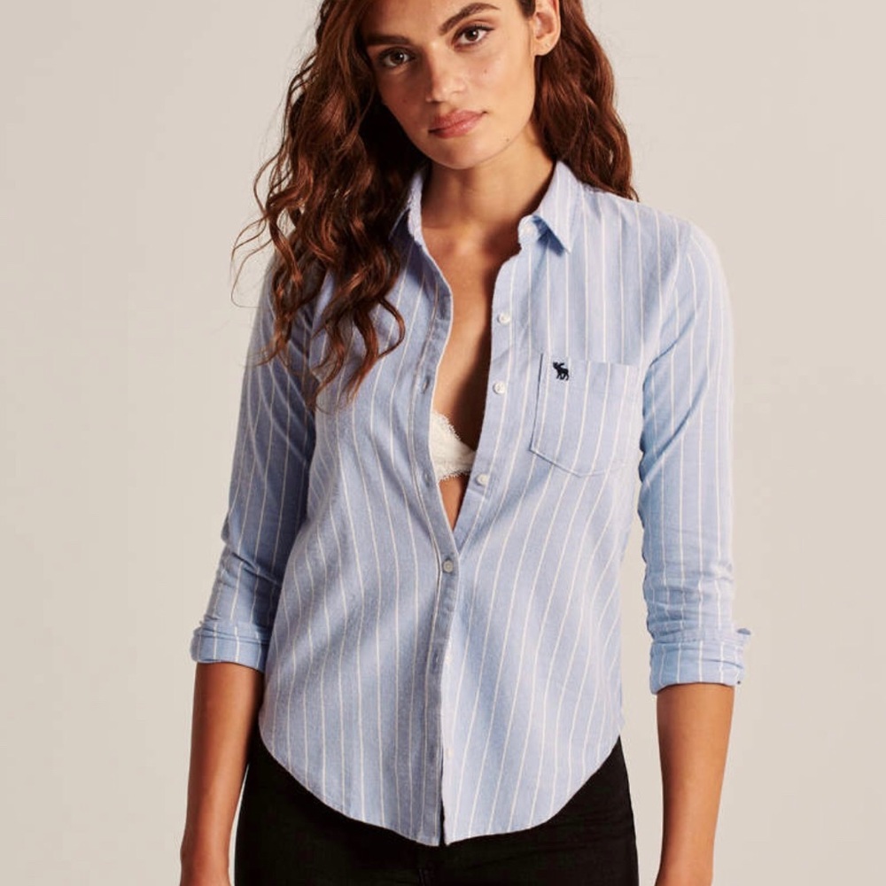 Abercrombie & Fitch Preppy Oxford Icon Shirt